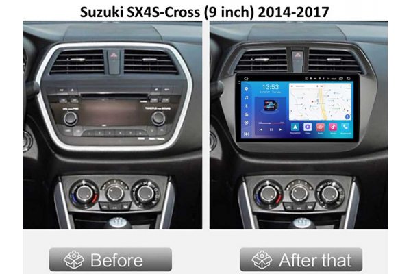 Штатна магнітола для Suzuki SX4, S-Cross 2014-2017 FORS.auto FS 4 PRO
