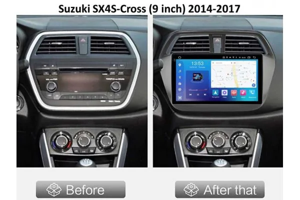 Штатна магнітола для Suzuki SX4, S-Cross 2014-2017 FORS.auto FS 4 PRO