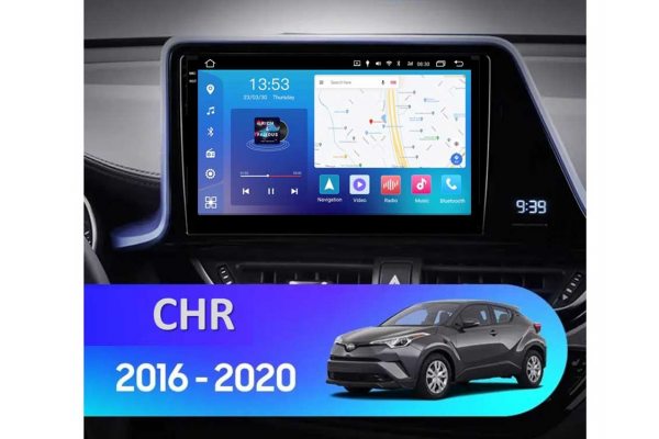Штатна магнітола для Toyota C-HR 2016-2020 (high-end) FORS.auto FS 4 PRO