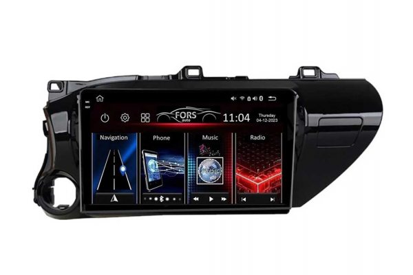 Штатна магнітола для Toyota Hilux 2016-2019 FORS.auto FS 4 PRO
