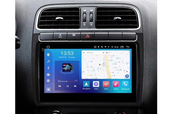 Штатна магнітола для Volkswagen Polo 2008-2020 (black) FORS.auto FS 4 PRO