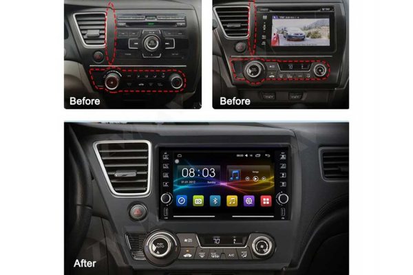 Штатна магнітола для Honda Civic (USA) 2013+ FORS.auto K150
