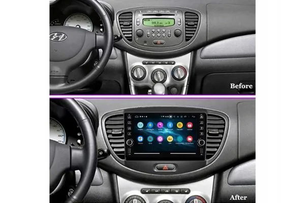 Штатная магнитола для Hyundai i10 08-12 FORS.auto K150