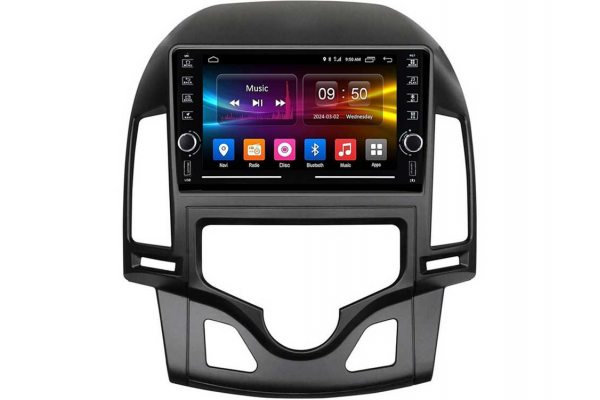 Штатная магнитола для Hyundai i30 08-11 (climate) FORS.auto K150