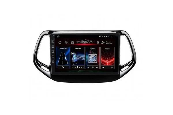 Штатная магнитола для Jeep Compass 2017+ FORS.auto K150