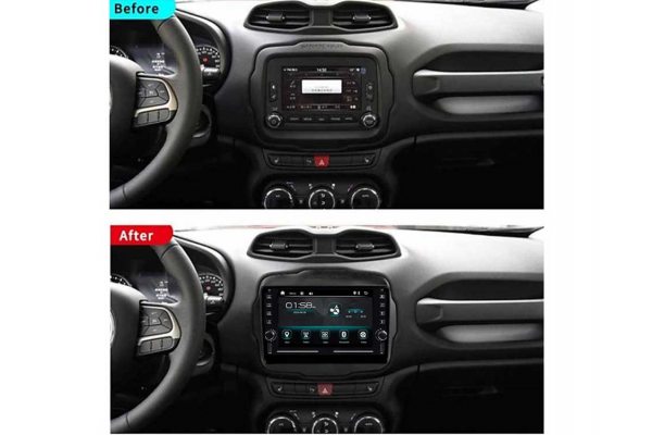 Штатная магнитола для Jeep Renegade 15-19 FORS.auto K150