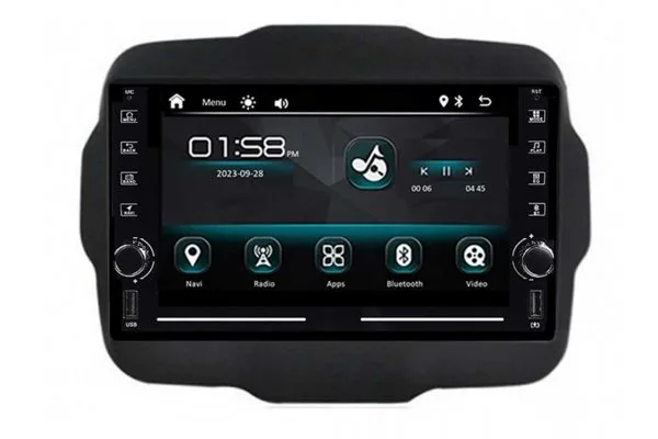 Штатна магнітола для Jeep Renegade 15-19 FORS.auto K150