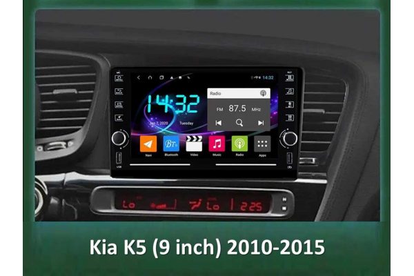 Штатная магнитола для Kia K5 10-15 FORS.auto K150