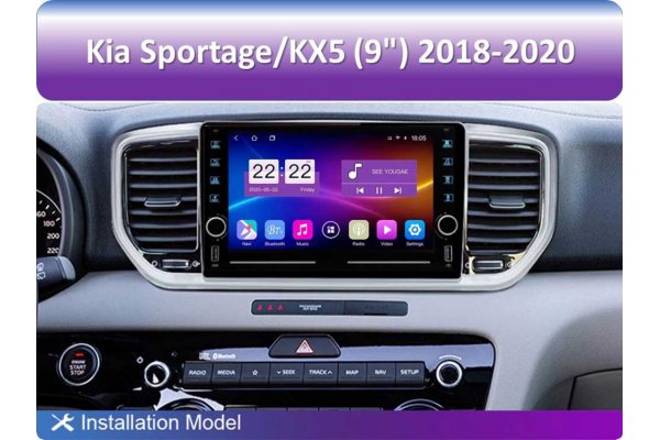 Штатная магнитола для Kia Sportage 18-20 FORS.auto K150