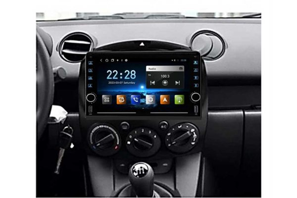 Штатная магнитола для Mazda 2 07-14 FORS.auto K150