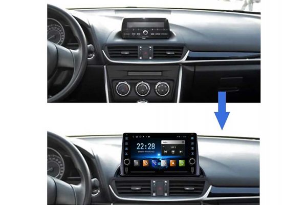 Штатная магнитола для Mazda 3 14-19 FORS.auto K150