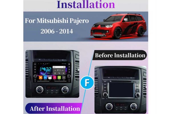Штатная магнитола для Mitsubishi Pajero 06-12 FORS.auto K150