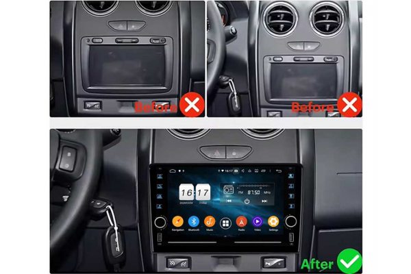 Штатная магнитола для Renault Duster 14-17 FORS.auto K150