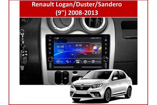 Штатная магнитола для Renault Logan/Duster/Sandero 08-13 FORS.auto K150