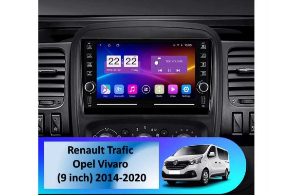 Штатная магнитола для Renault Trafic 2015+ FORS.auto K150