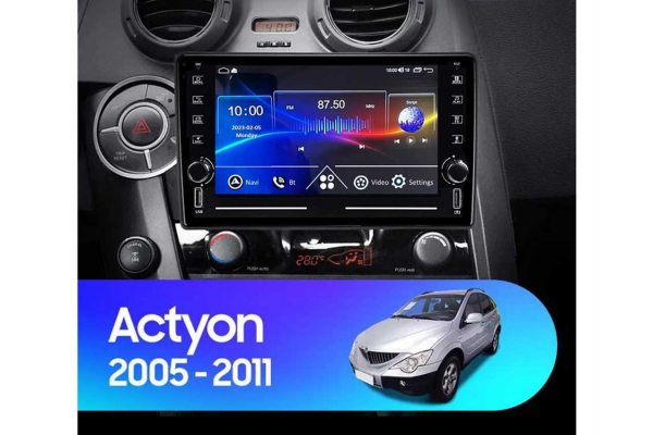 Штатна магнітола для SsangYong Actyon, Kyron 05-11 FORS.auto K150