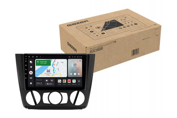 Штатна магнітола для BMW 1 Series 04-11 Gazer T6009-E87