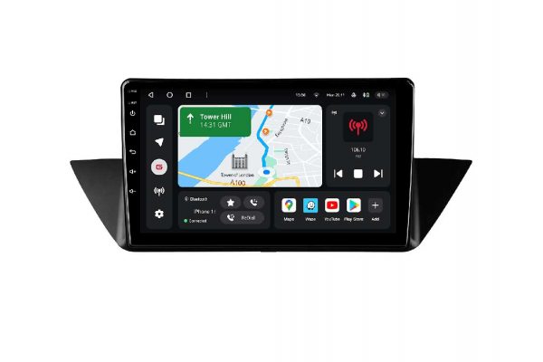 Штатна магнітола для BMW X1 09-12 Gazer T6010-E84