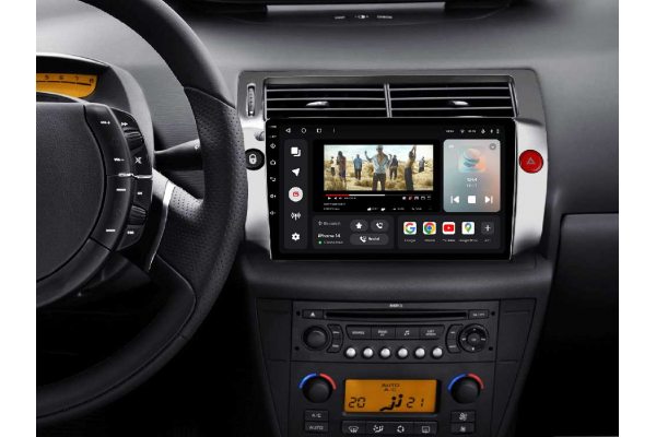 Штатная магнитола для Citroen C4 04-14 Gazer T6009-CPF