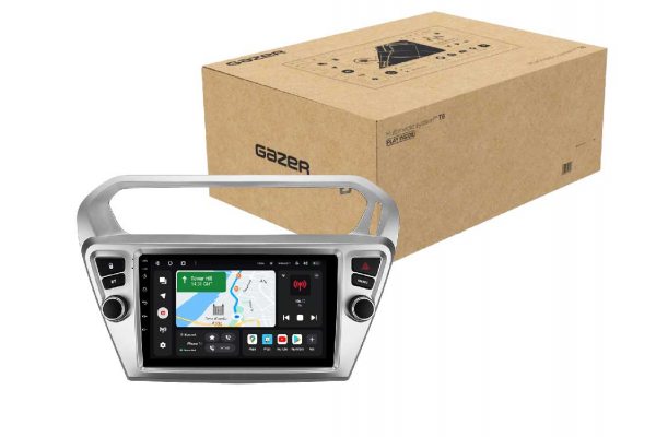Штатная магнитола для Citroen C-Elysee 12-16 Gazer T6009-ELS