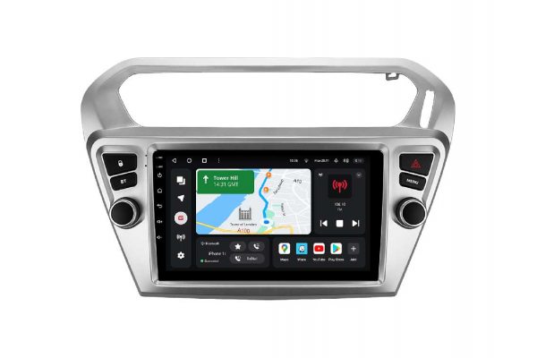 Штатная магнитола для Citroen C-Elysee 12-16 Gazer T6009-ELS