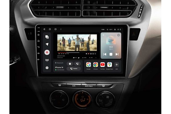 Штатна магнітола для Citroen C-Elysee 12-16 Gazer T6509-ELS