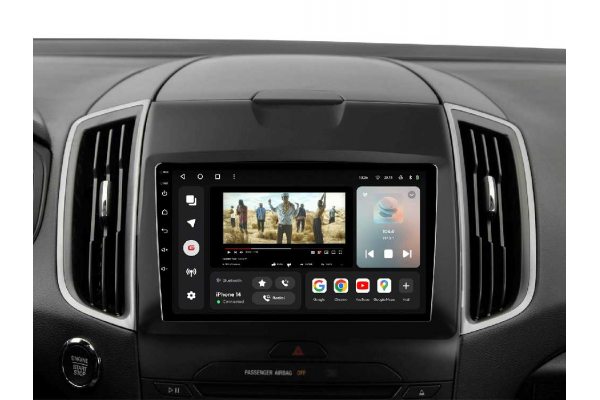 Штатная магнитола для Ford Edge 15-18 Gazer T6009-CD539N