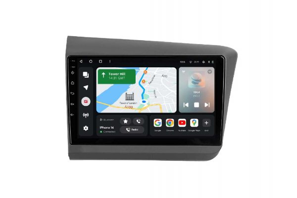 Штатная магнитола для Honda Civic 11-15 Gazer T6009-FB