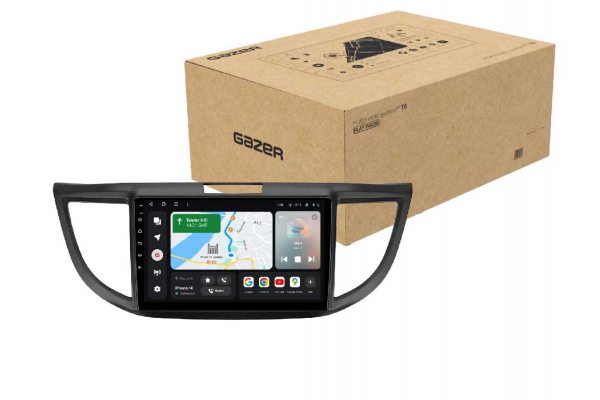 Штатная магнитола для Honda CR-V 11-18 Gazer T6009-RM/L