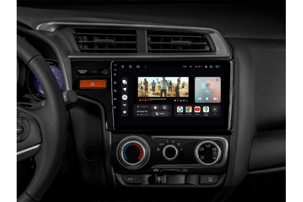 Штатная магнитола для Honda Jazz 15-20, Fit 13-20 Gazer T6509-GK/H