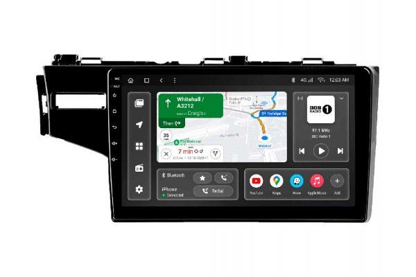 Штатная магнитола для Honda Jazz 15-20, Fit 13-20 Gazer T6509-GK/H