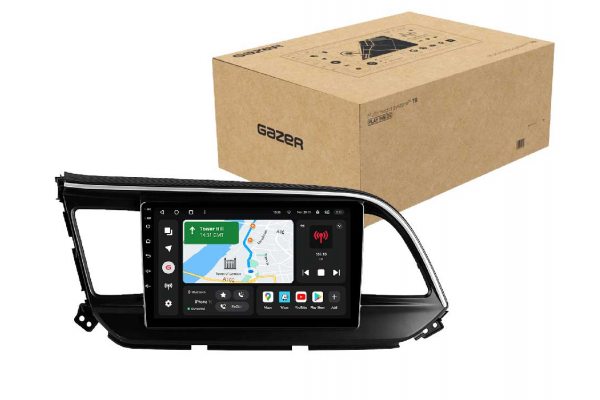Штатна магнітола для Hyundai Elantra 18-20 Gazer T6009-ADF/H