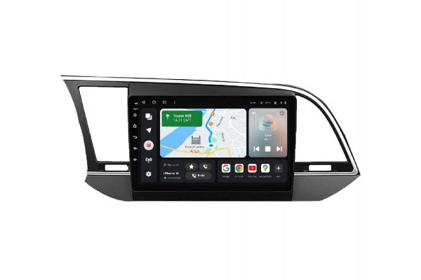 Штатна магнітола для Hyundai Elantra 15-18 Gazer T6009-AD/L