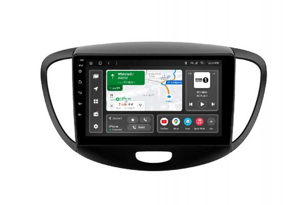 Штатна магнітола для Hyundai i10 07-13 Gazer T6009-PA