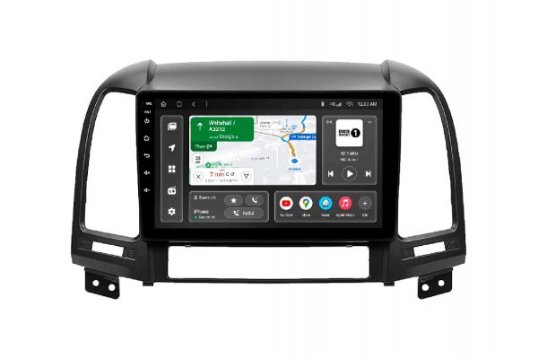 Штатная магнитола для Hyundai Santa Fe 06-12 Gazer T6009-CM