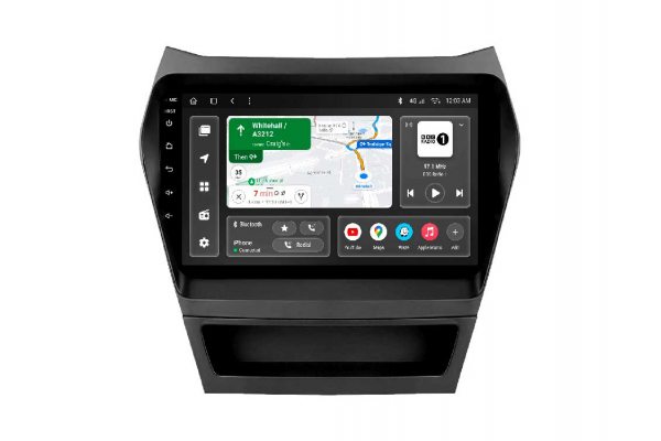 Штатная магнитола для Hyundai Santa Fe 13-16 Gazer T6009-DM/E