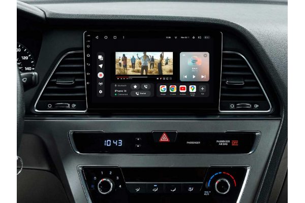 Штатная магнитола для Hyundai Sonata 14-17 Gazer T6009-LF/H