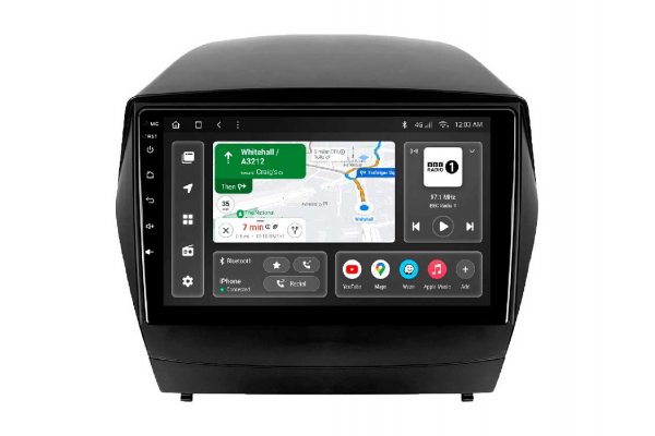 Штатна магнітола для Hyundai Tucson, ix35 09-15 Gazer T6009-LM/L