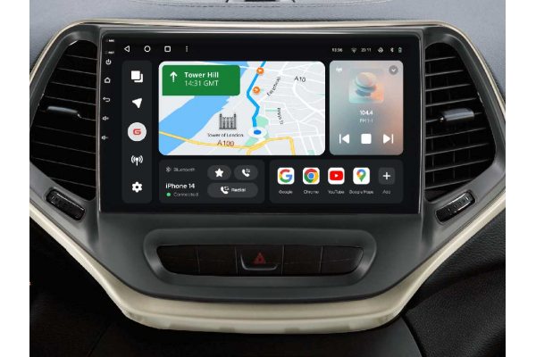Штатна магнітола для Jeep Cherokee 14-18 Gazer T6010-KL