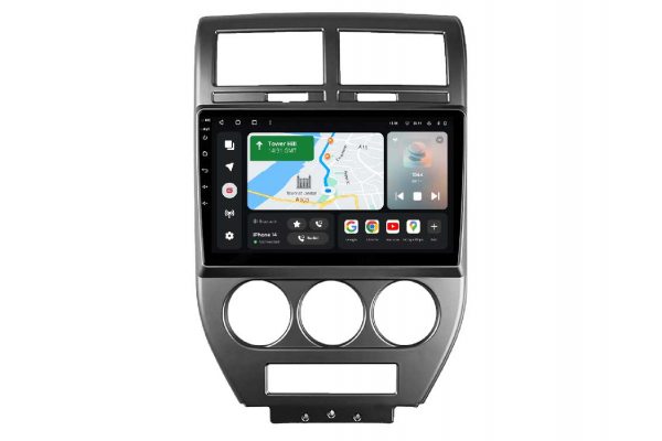 Штатна магнітола для Jeep Compass 06-10 Gazer T6010-MK49