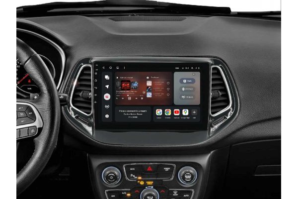 Штатная магнитола для Jeep Compass 16-18 Gazer T6010-MP