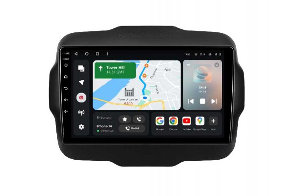 Штатна магнітола для Jeep Renegade 14-18 Gazer T6009-FCA