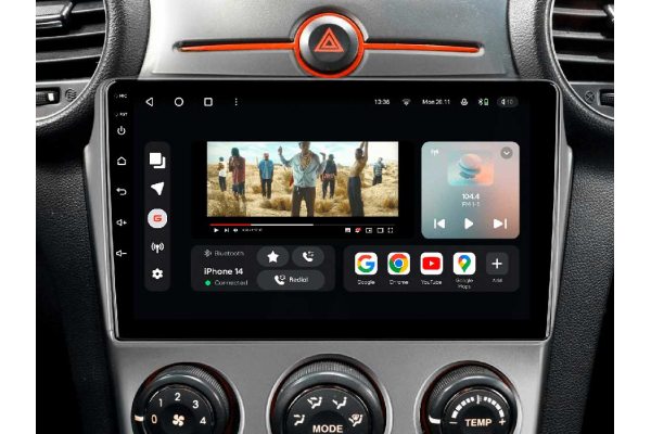 Штатна магнітола для Kia Carens 06-12 Gazer T6009-UN
