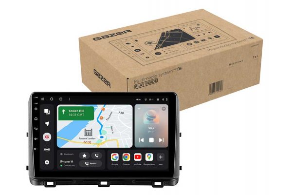 Штатная магнитола для Kia Ceed 18-22 Gazer T6009-F10/NBT