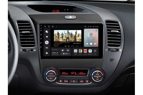 Штатная магнитола для Kia Cerato 13-17 Gazer T6009-YD/H