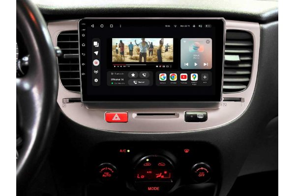 Штатная магнитола для Kia Rio 05-11 Gazer T6009-JB