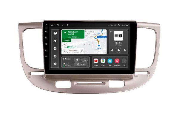 Штатная магнитола для Kia Rio 05-11 Gazer T6009-JB