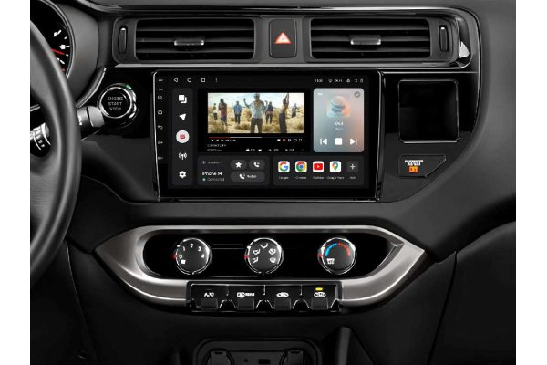 Штатная магнитола для Kia Rio 15-17 Gazer T6009-QB