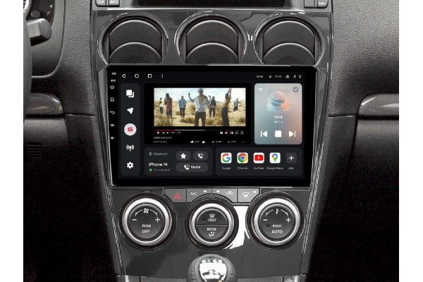Штатна магнітола для Mazda 6 02-07 Gazer T6009-GG
