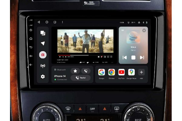 Штатна магнітола для Mercedes-Benz B-Class 05-11 Gazer T6009-W245